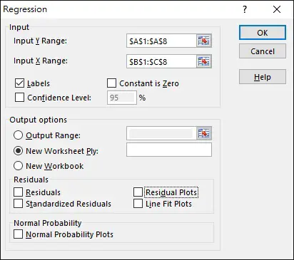 SPSS Excel Multiple Regression 02
