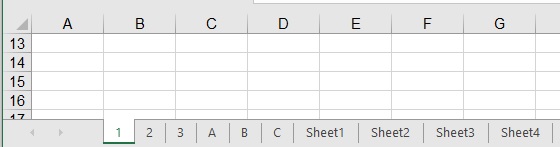 Excel VBA sort worksheet tab 02
