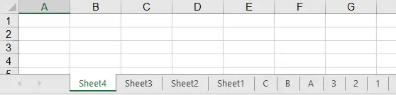 Excel VBA sort worksheet tab 03